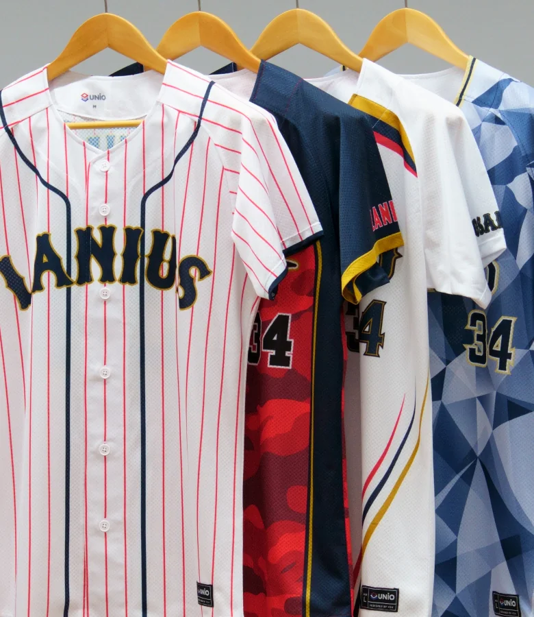 野球ユニフォームのチームオーダー｜シャツ税込6,930円・マーク6箇所