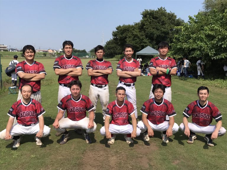 DADBODS様 野球ユニフォーム オーダー事例