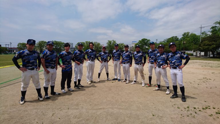 SASHIMO様　野球ユニフォーム　オーダー事例