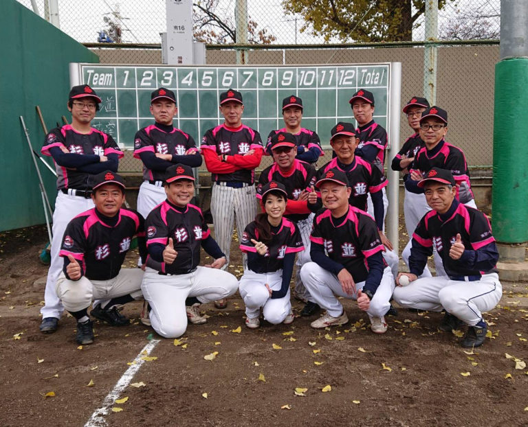 杉並様　野球ユニフォーム・キャップ　オーダー事例