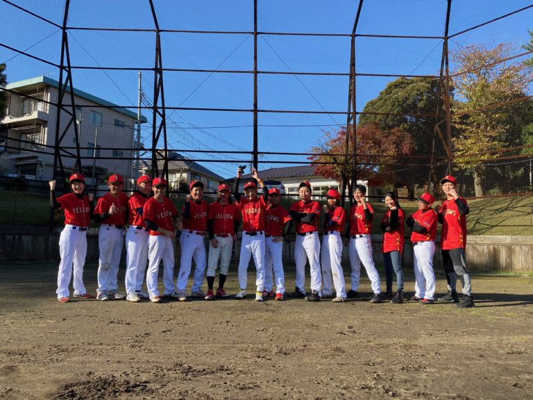 YELLOWS様　野球ユニフォーム・キャップ　オーダー事例