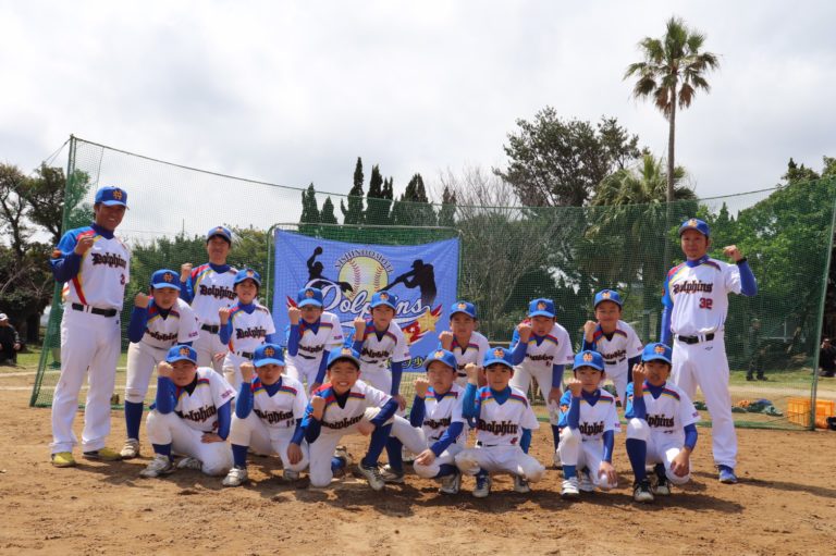 西之表ドルフィンズ様　野球ユニフォーム　オーダー事例