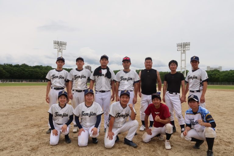Tenjin様 野球ユニフォーム オーダー事例
