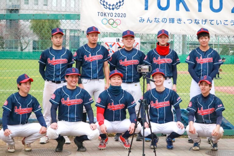 Indianaosun様　野球ユニフォーム　オーダー事例