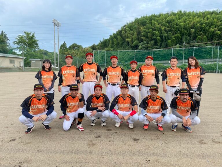RAYGUNS様　野球ユニフォーム　オーダー事例