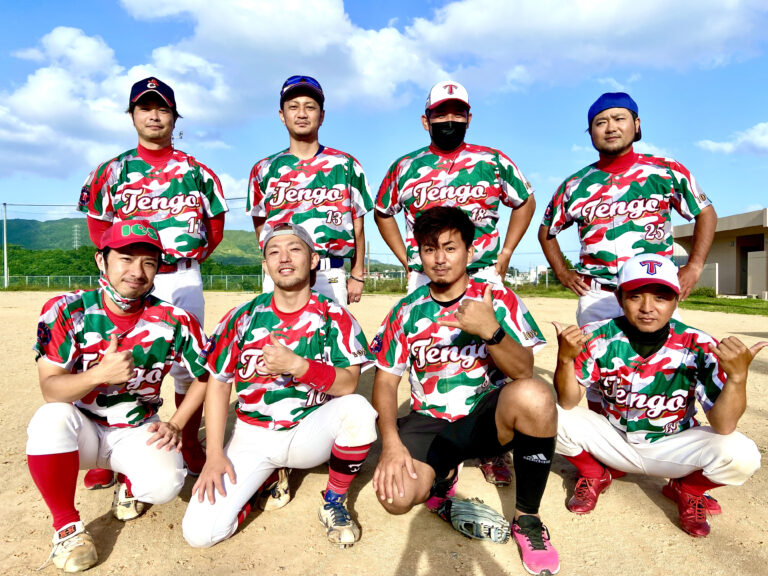 Tengo様　野球ユニフォーム　オーダー事例