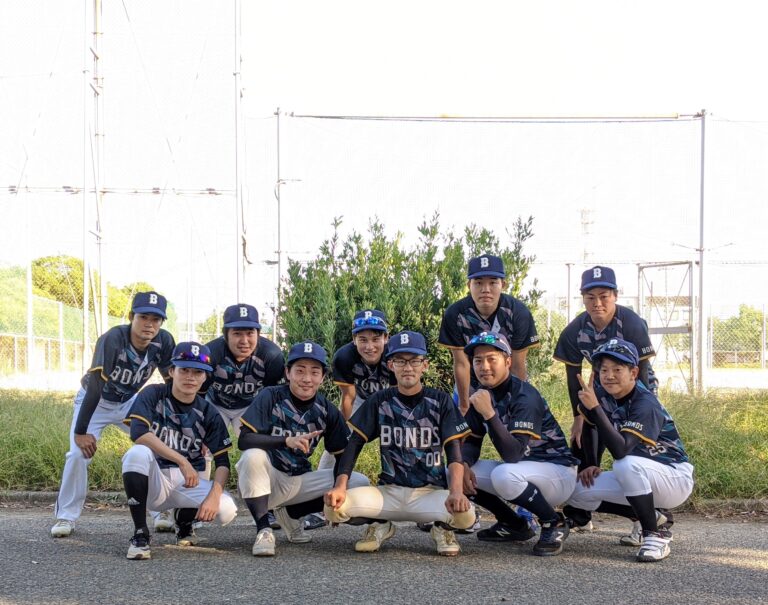 BONDS様　野球ユニフォーム　オーダー事例