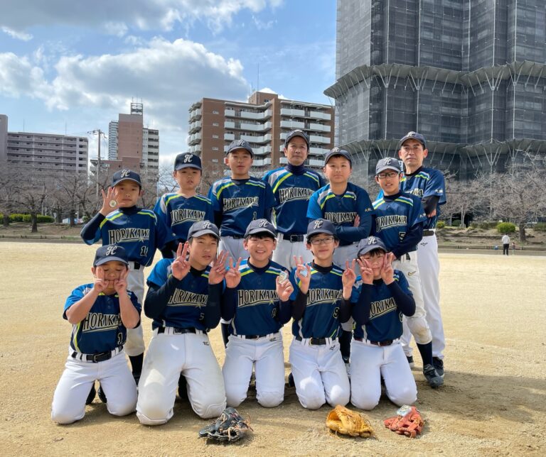 HORIKAWA様　野球ユニフォーム　オーダー事例