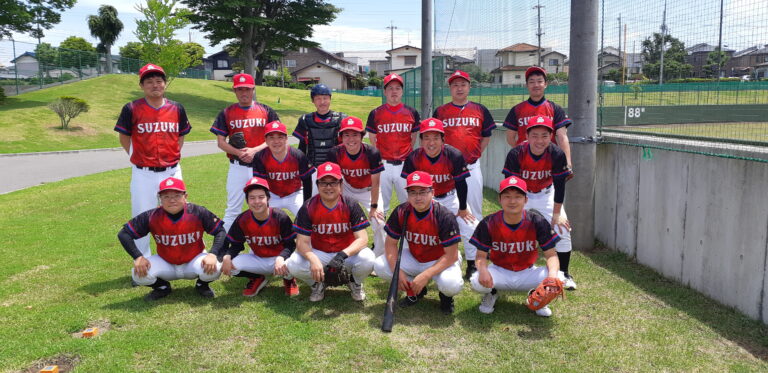 SUZUKI様　野球ユニフォーム　オーダー事例