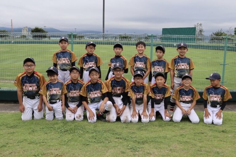 HABATAKI  HAWKS様　野球ユニフォーム　オーダー事例