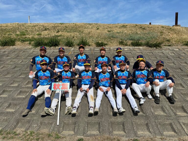 AKIBA様　野球ユニフォーム　オーダー事例