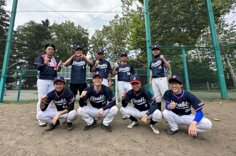 LIVABLE様　野球ユニフォーム　オーダー事例