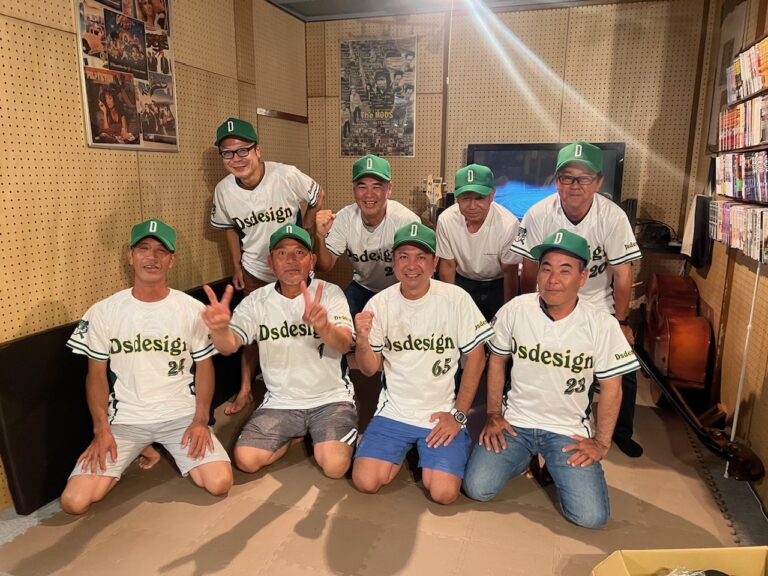 Dsdesign様　野球ユニフォーム　オーダー事例