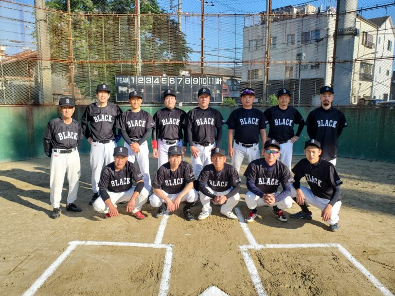 BLACK様 野球ユニフォーム オーダー事例