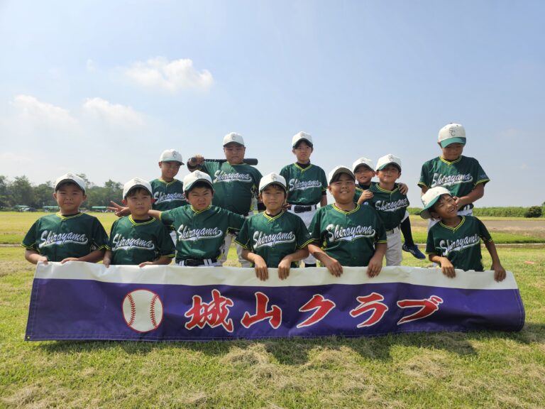 Shiroyama様 野球ユニフォーム オーダー事例