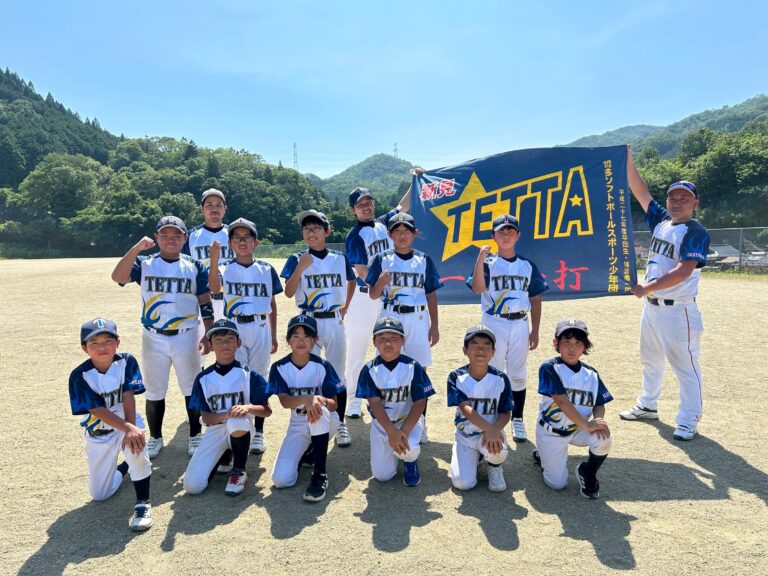 TETTA様 野球ユニフォーム オーダー事例
