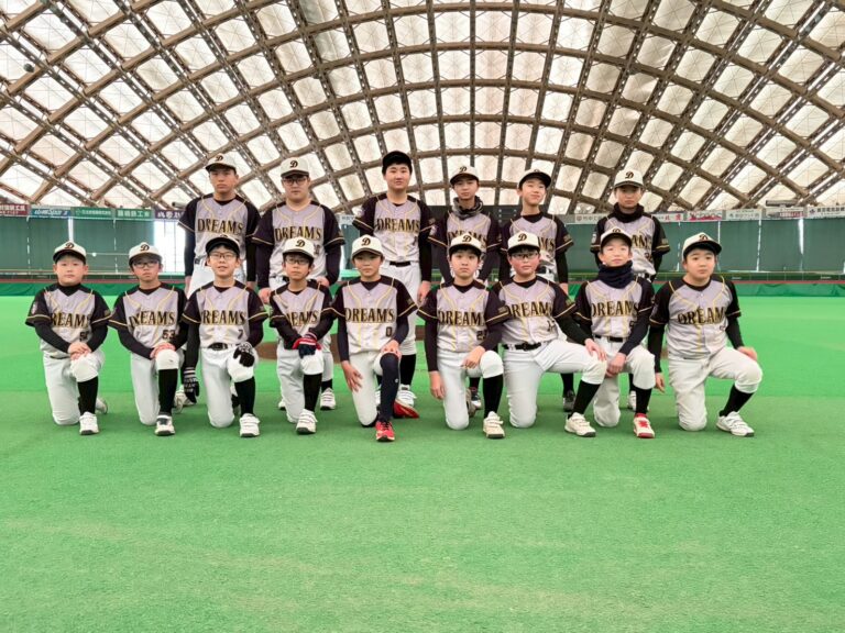 DREAMS様　野球ユニフォーム　オーダー事例