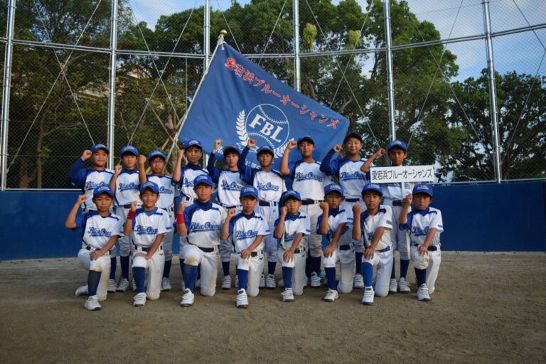 ブルーオーシャンズ様　野球ユニフォーム　オーダー事例
